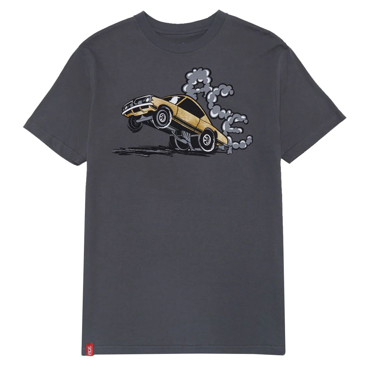 Ace Burnout T-Shirt - Charcoal