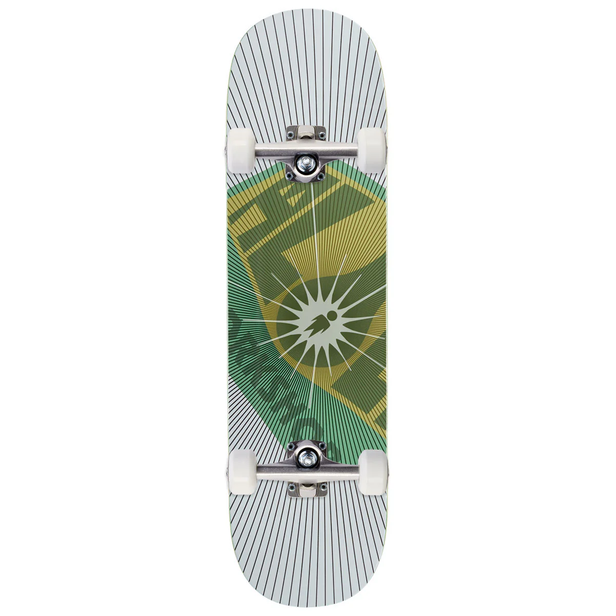Alien Workshop OG Burst Skateboard Complete - White - 8.50"