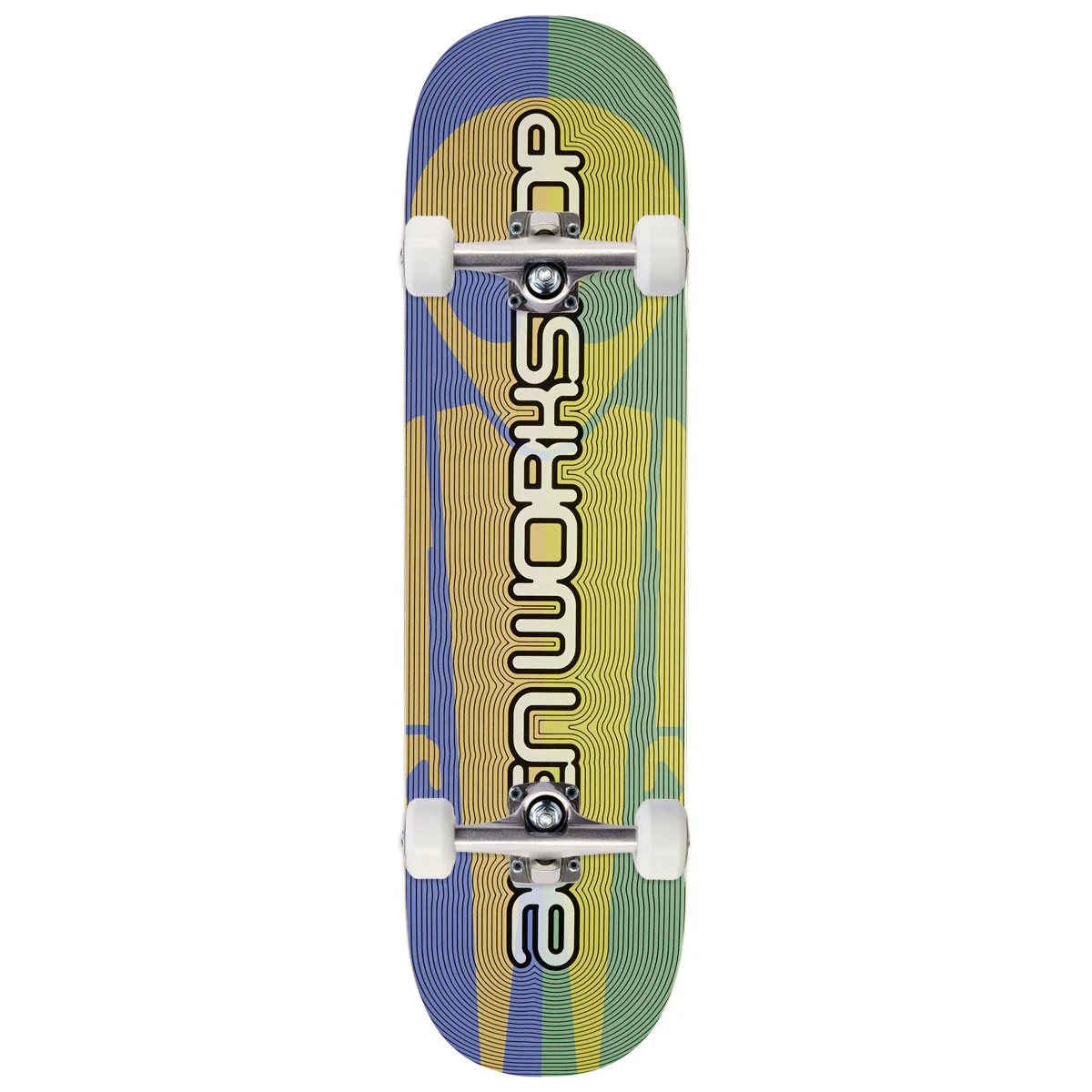 Alien Workshop Soldier Echoes Skateboard Complete - Green - 8.50"