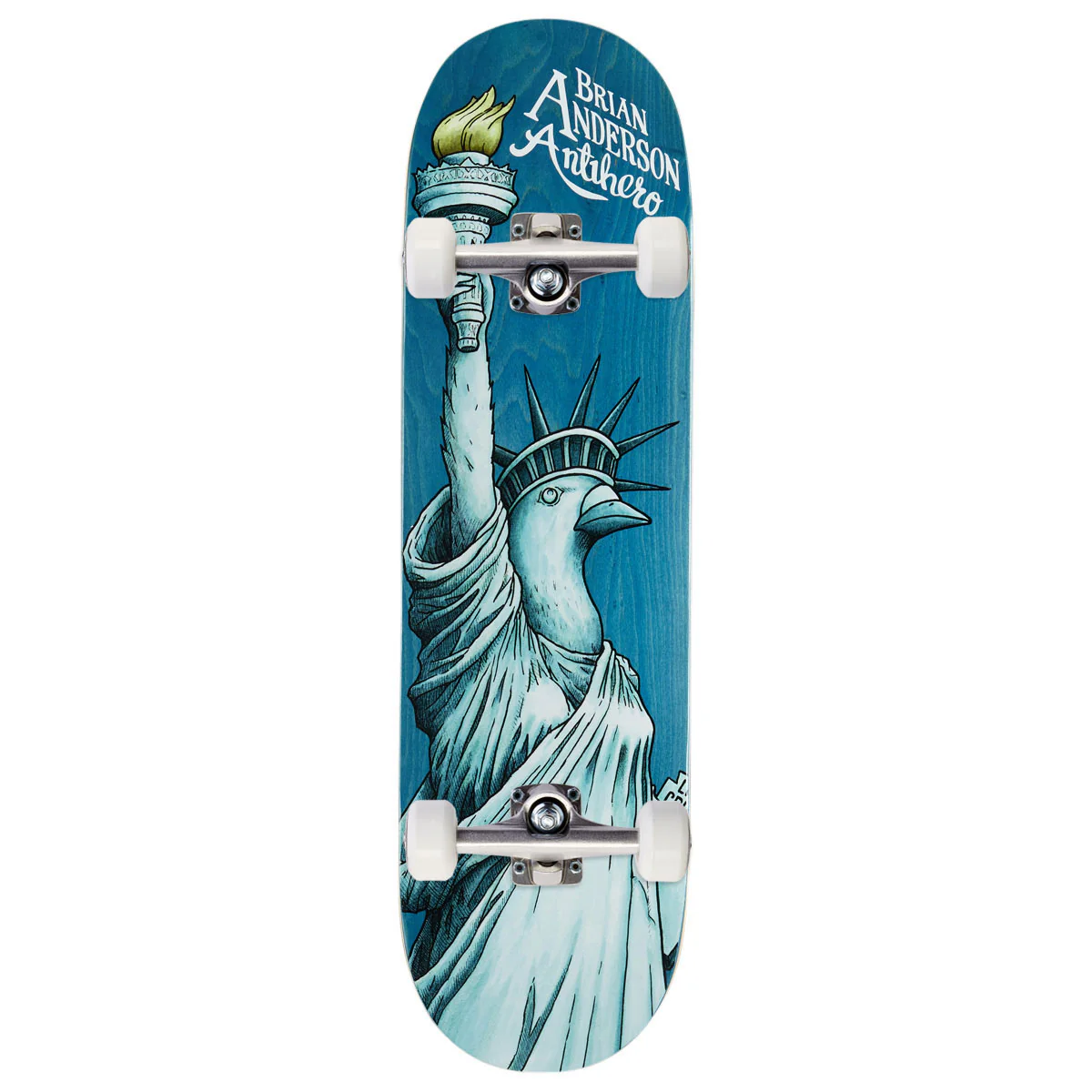 Anti-Hero B.A. Libirtdy Skateboard Complete - 9.00"