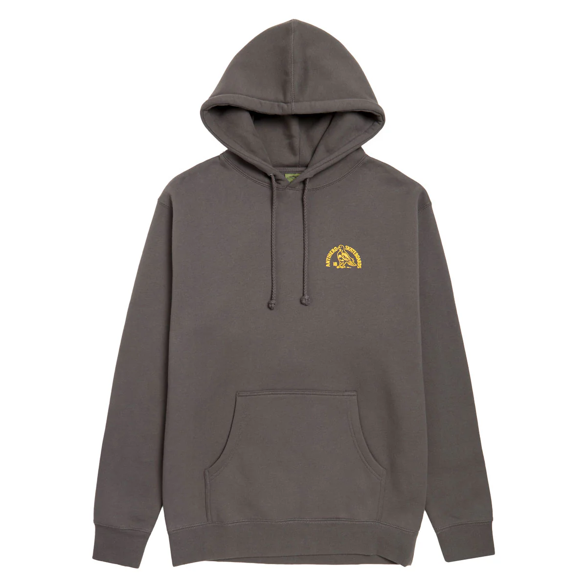 Anti-Hero Clubhouse Hoodie - Charcoal/Yellow