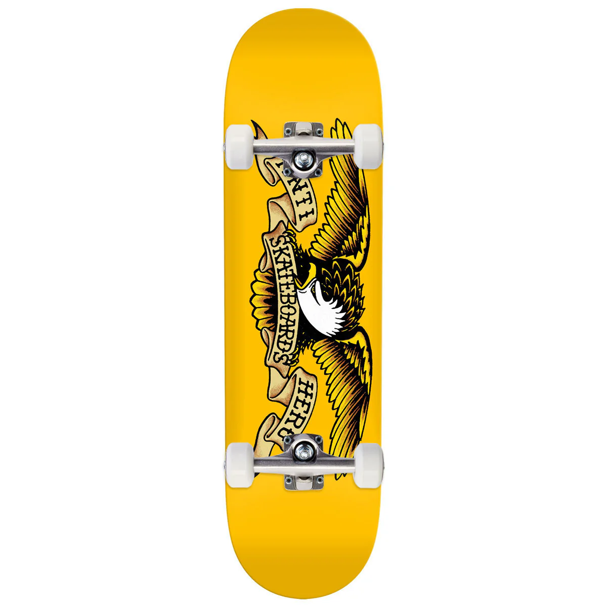 Anti-Hero DBX Eagle Skateboard Complete - Yellow - 8.25"