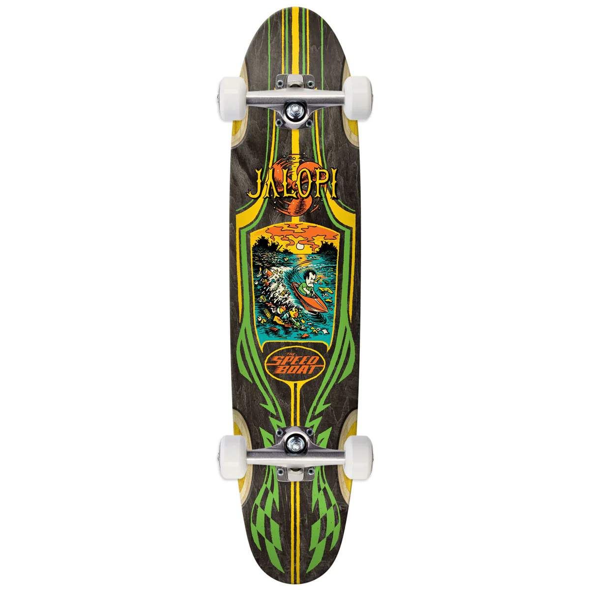 Anti-Hero Jalopi Speedboat Skateboard Complete - 7.74"