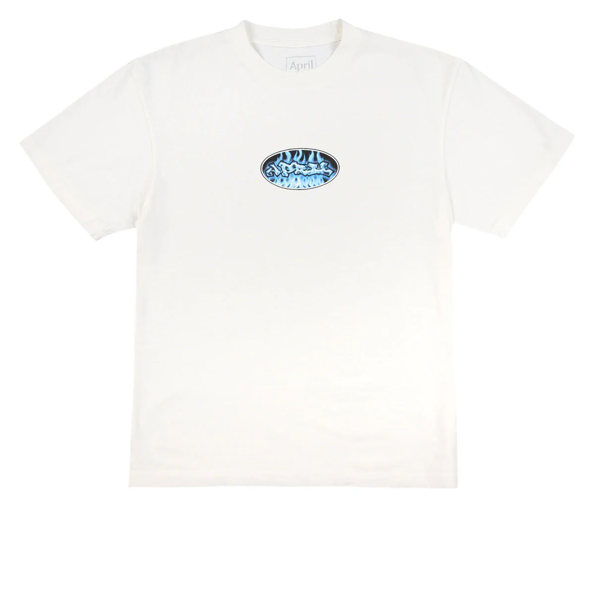 April Clear Flames T-Shirt - White