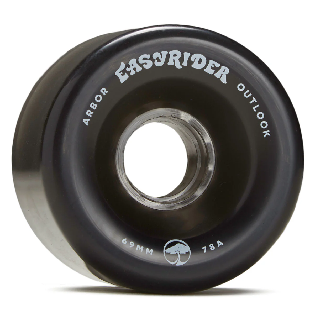 Arbor Outlook 78a Longboard Wheels - Ghost Black - 69mm