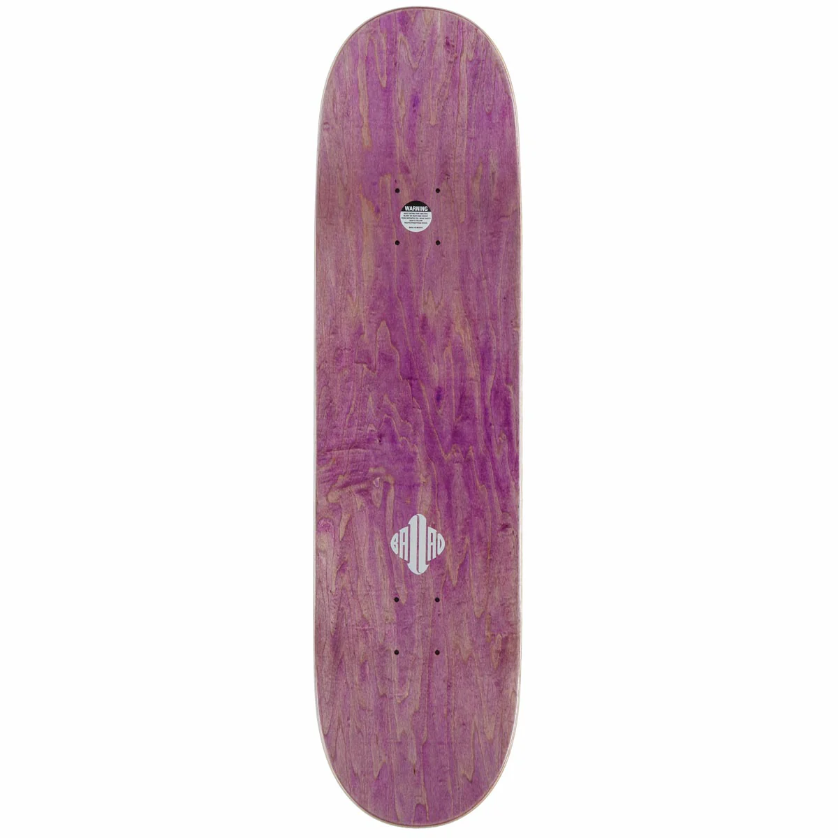Ballad Collective Logo Deck Skateboard Deck - 8.375" - Image 2
