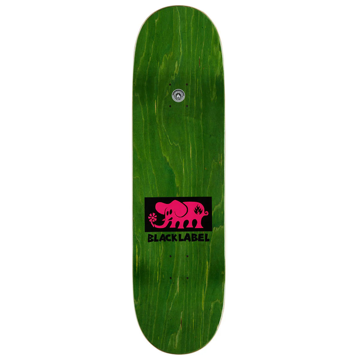 Black Label Elephant Block Skateboard Complete - Pink - 8.75" - Image 2