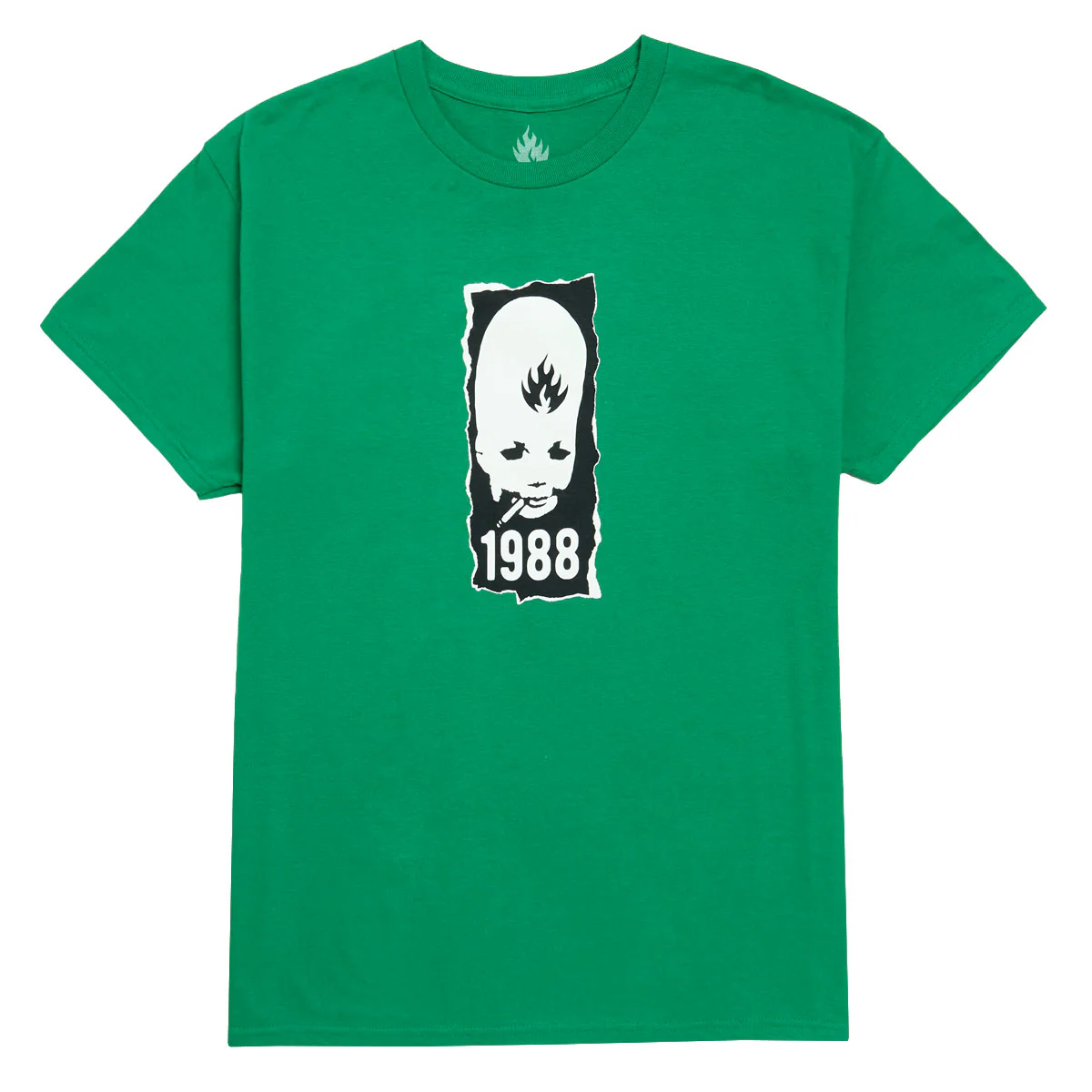 Black Label Thumbhead Torn T-Shirt - Green