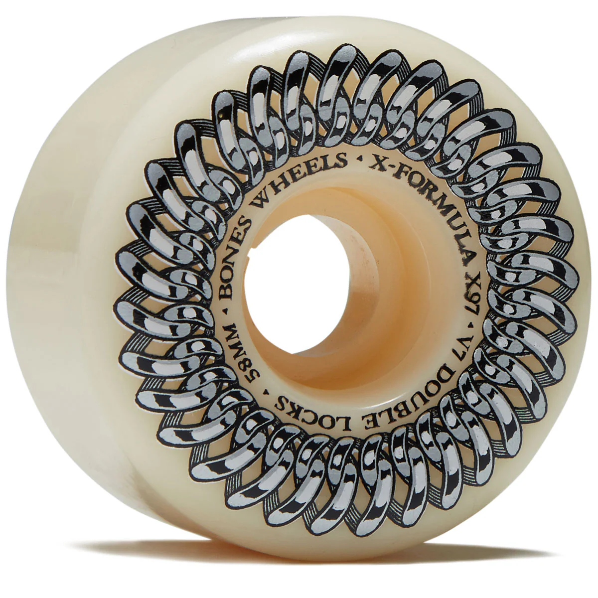 Bones X Formula Double Lock 97a V7 Skateboard Wheels - 58mm