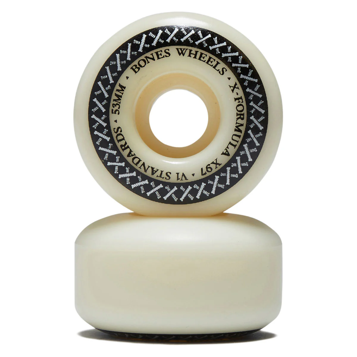 Bones X-Formula Standards 97a V1 Skateboard Wheels - 53mm - Image 2