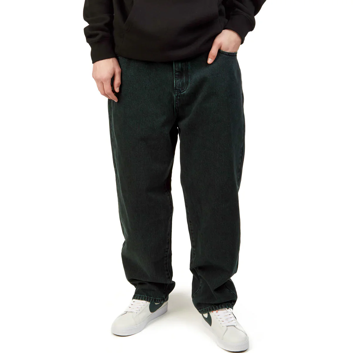 CCS Baggy Taper Denim Jeans - RL Acid Green