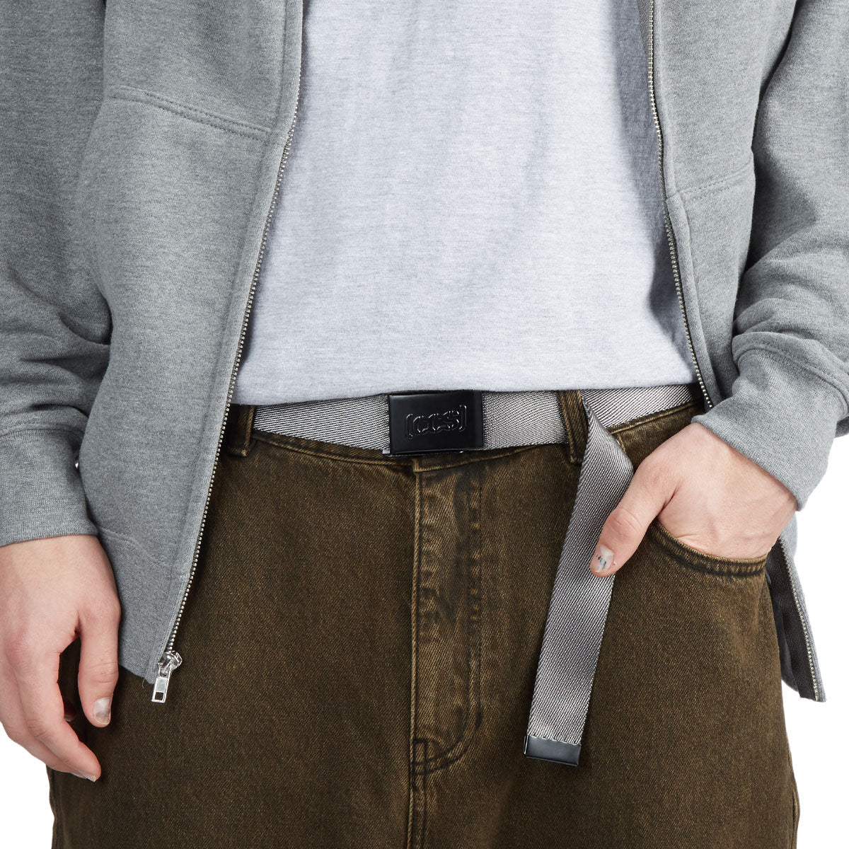CCS Black Logo Buckle Belt - Orange - Image 5