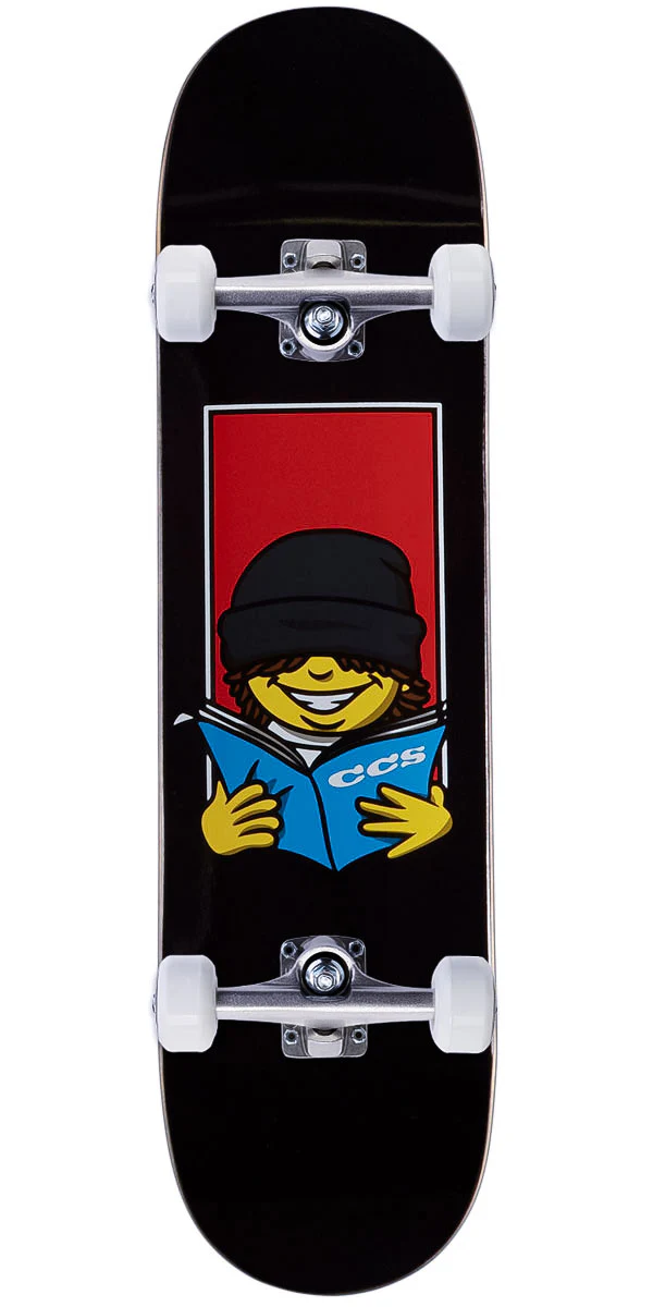CCS Catalog Kid Skateboard Complete - Black - 7.50"