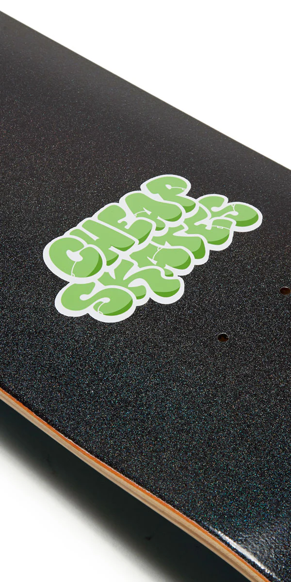 CCS Cheap Skates Tag Glitter Skateboard Complete - Black - Image 2