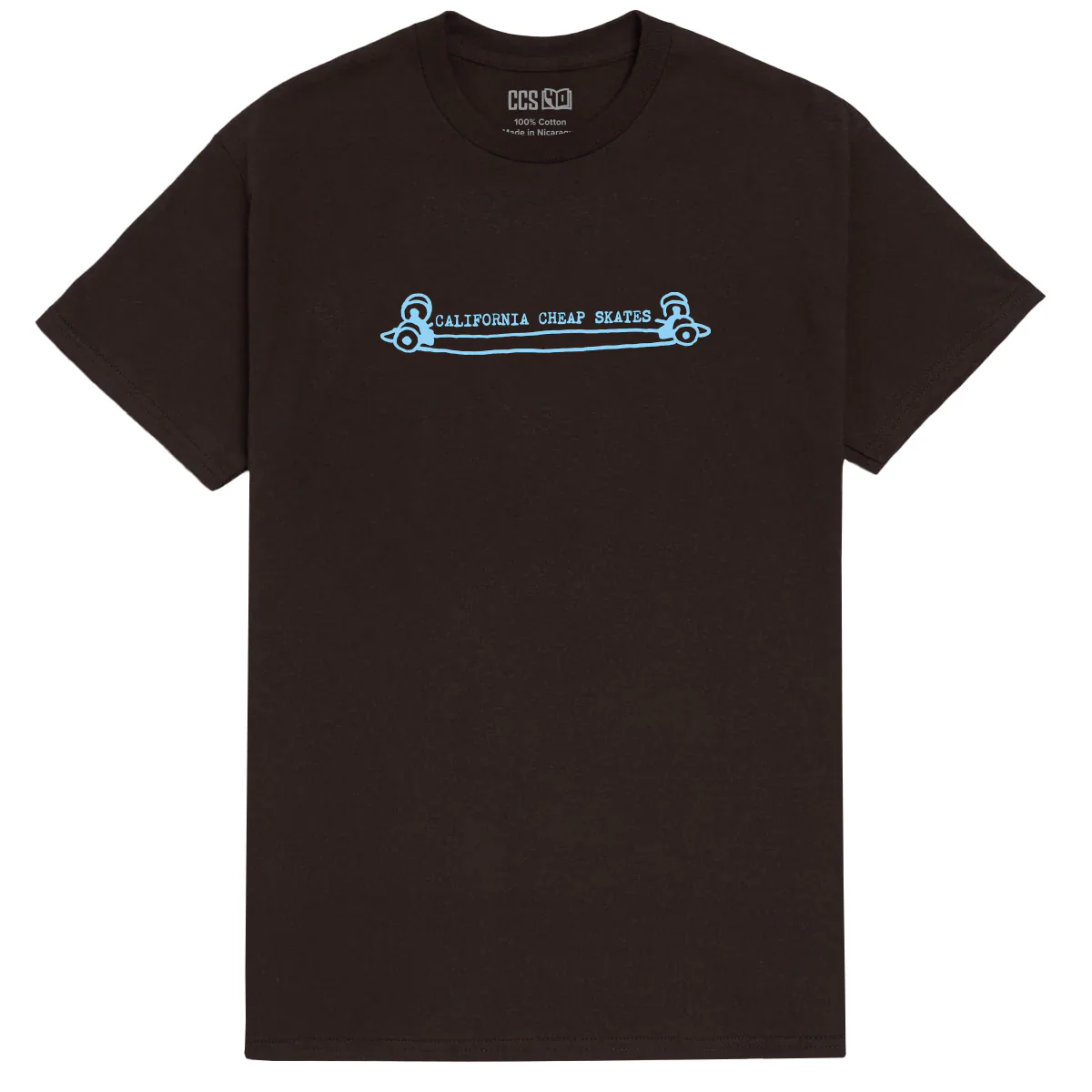 CCS Heritage Cheap Skates T-Shirt - Brown - XXL
