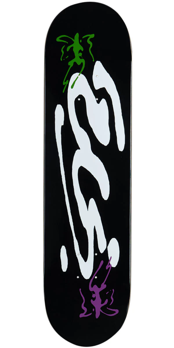 CCS Ink Blot Logo Skateboard Deck - Black - 8.375"