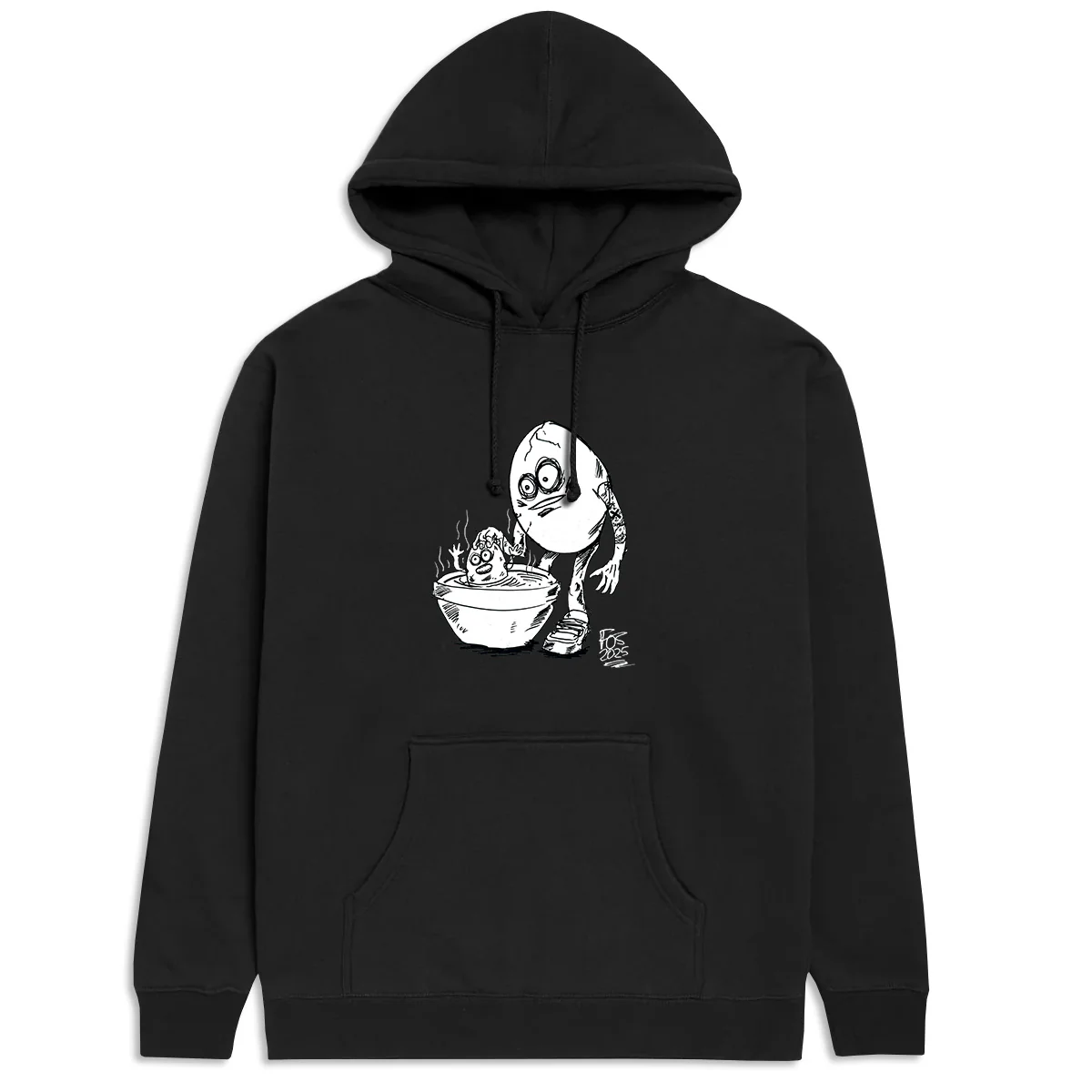 CCS Live x Heroin 420 Hoodie - Black