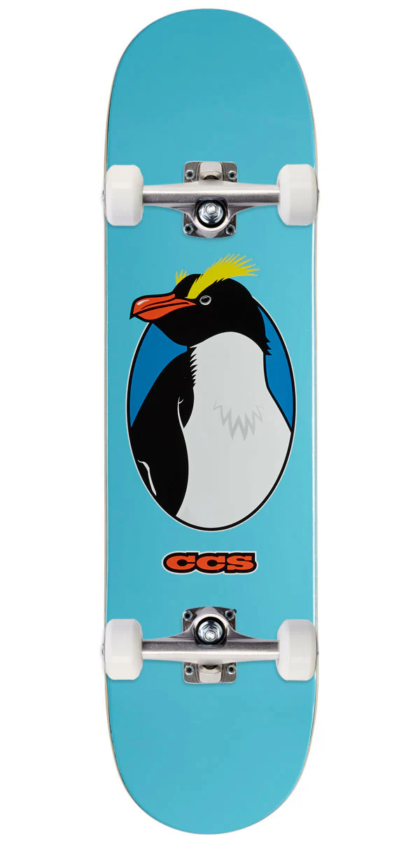 CCS Odd Birds Penguin Skateboard Complete - 8.00"