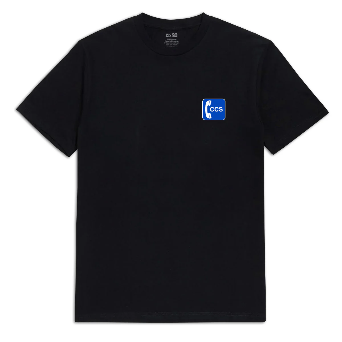 CCS Phone T-Shirt - Black