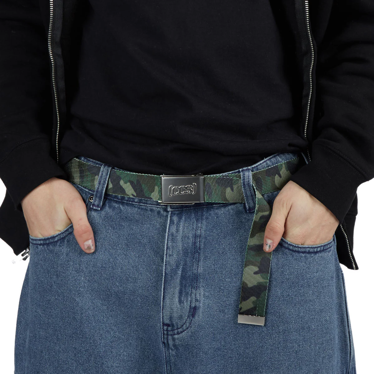 CCS Silver Logo Buckle Belt - Polka Dot - Image 5