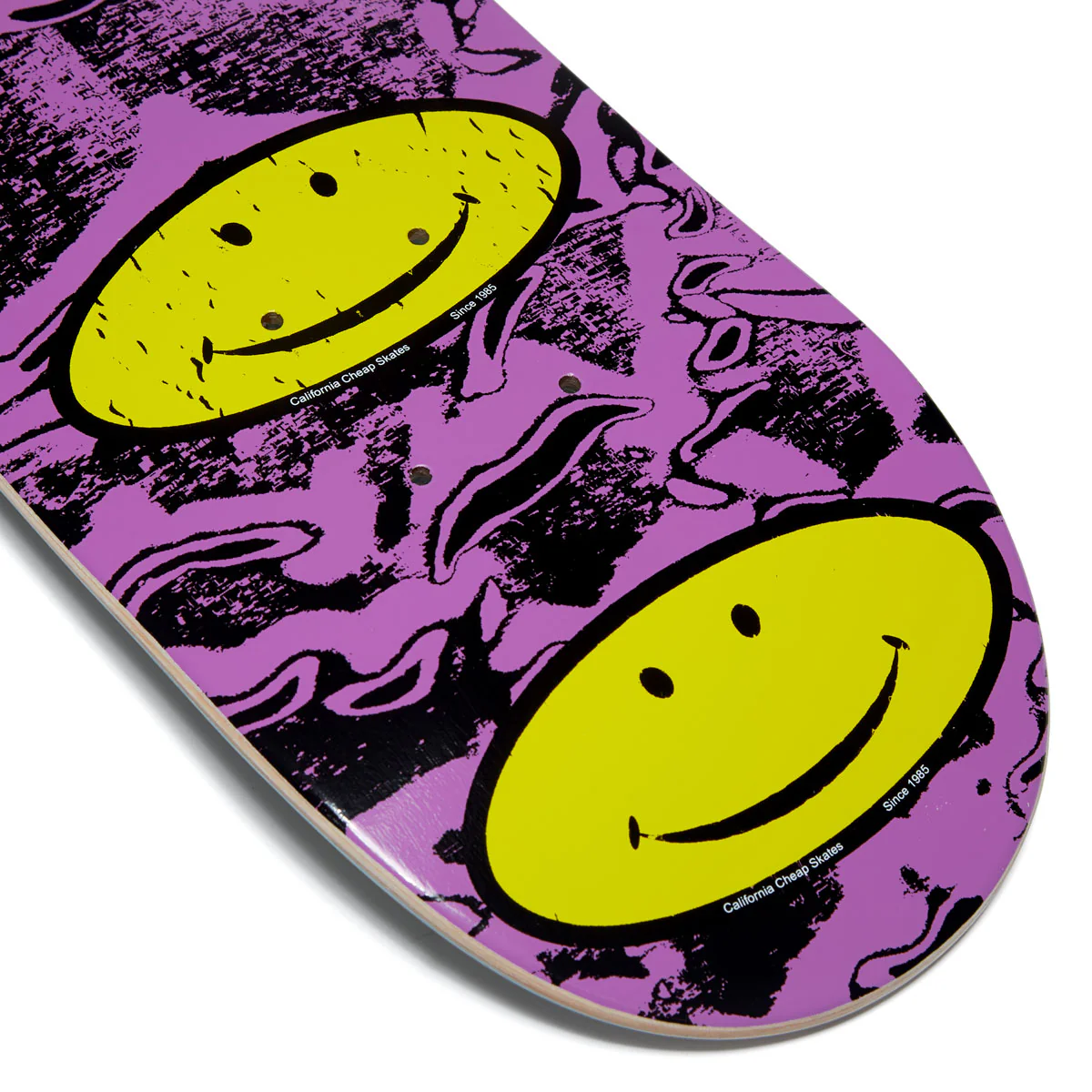 CCS Smile Decay Mini Skateboard Complete - Purple - Image 3