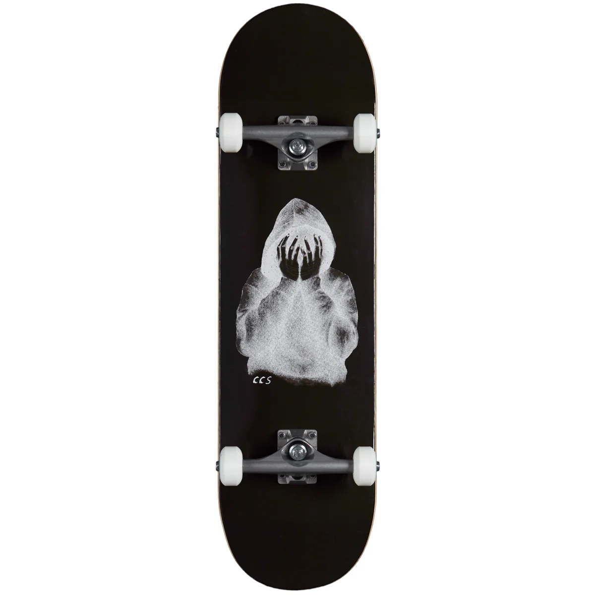 CCS Smile on The Surface Skateboard Complete - Black
