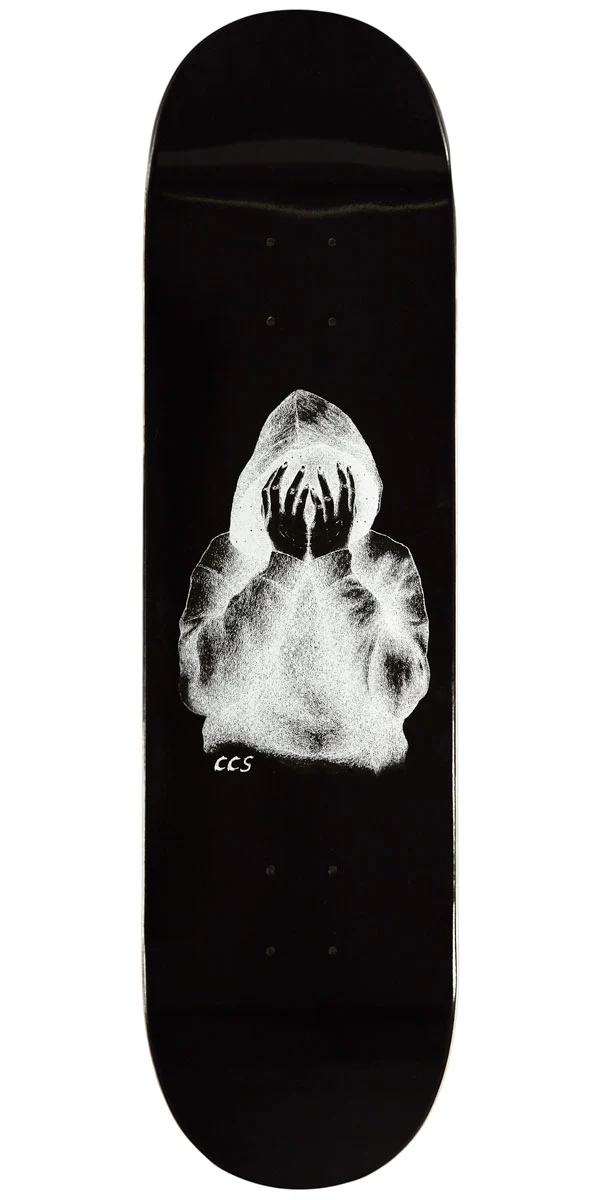 CCS Smile on The Surface Skateboard Deck - Black