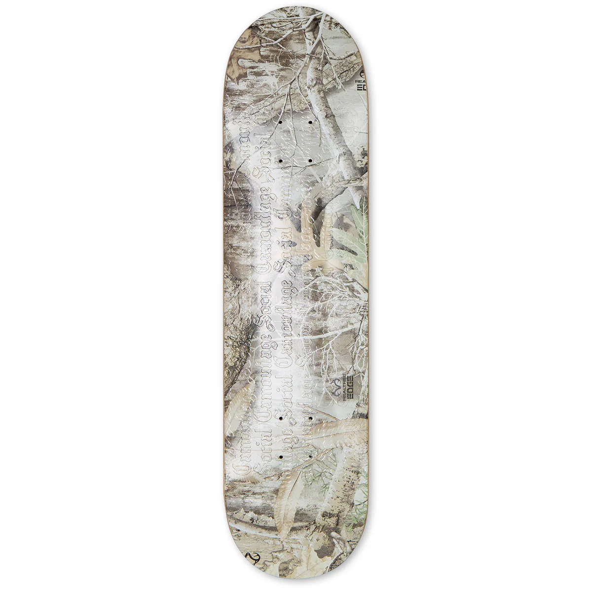 CCS Social Camouflage Embossed Skateboard Deck - Realtree Edge - Image 2