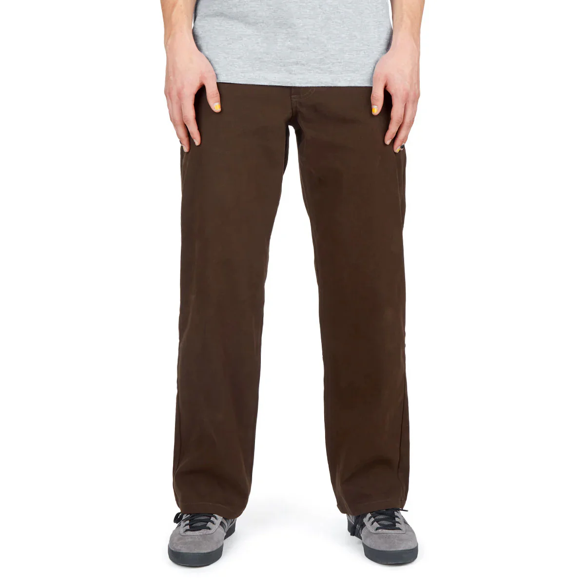 CCS Relaxed Stretch Chino Pants - Brown