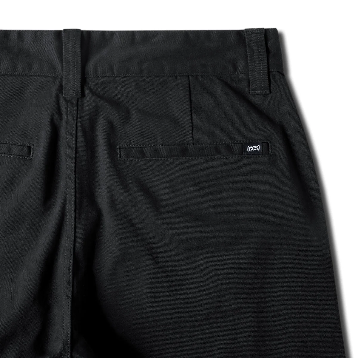 CCS Straight Stretch Chino Pants - Black - Image 7