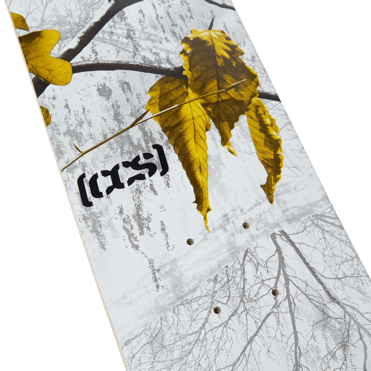 CCS x Realtree Logo Mini Skateboard Deck - Snow - Image 3