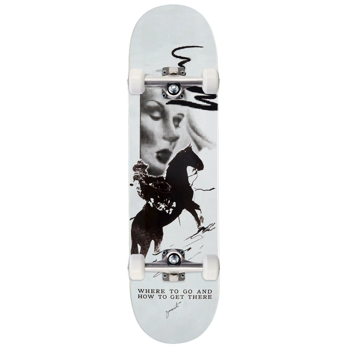 CCS x Zanereti Where To Go Skateboard Complete - 8.50"