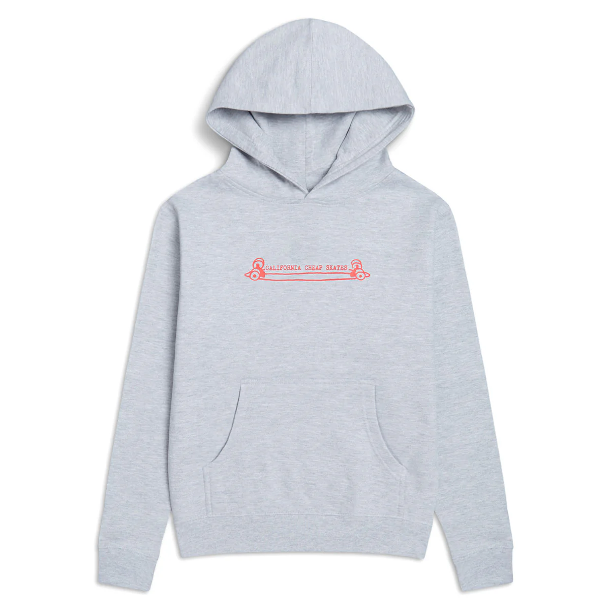 CCS Youth Heritage Cheap Skates Hoodie - Grey - YMD
