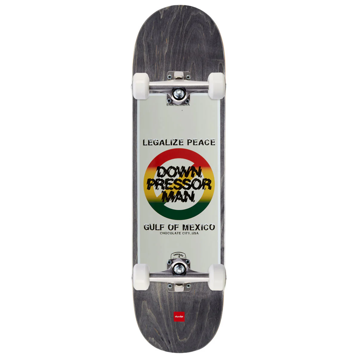 Chocolate Herrera Know Your Rights Skateboard Complete - 8.375"