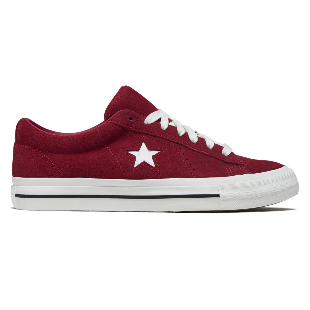Converse One Star 95 Ox Shoes - Sporty Berry/Black/Vintage White