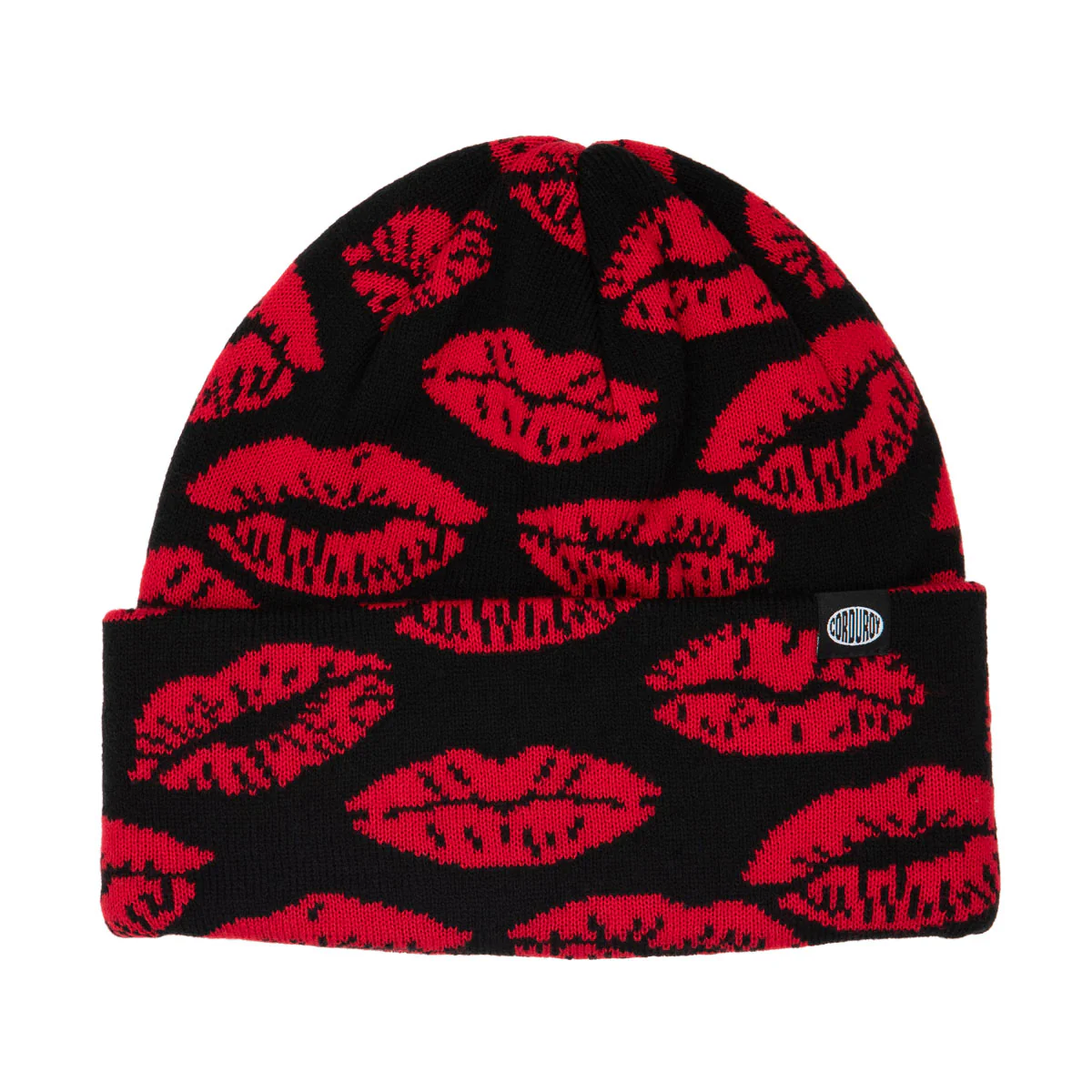 Corduroy 1-800 Beanie - Black