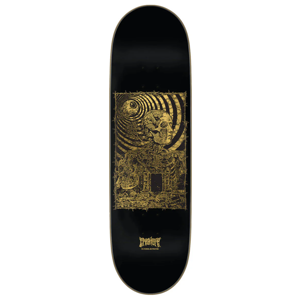 Creature Fortress SM VX Stumps Skateboard Deck - 9.00"