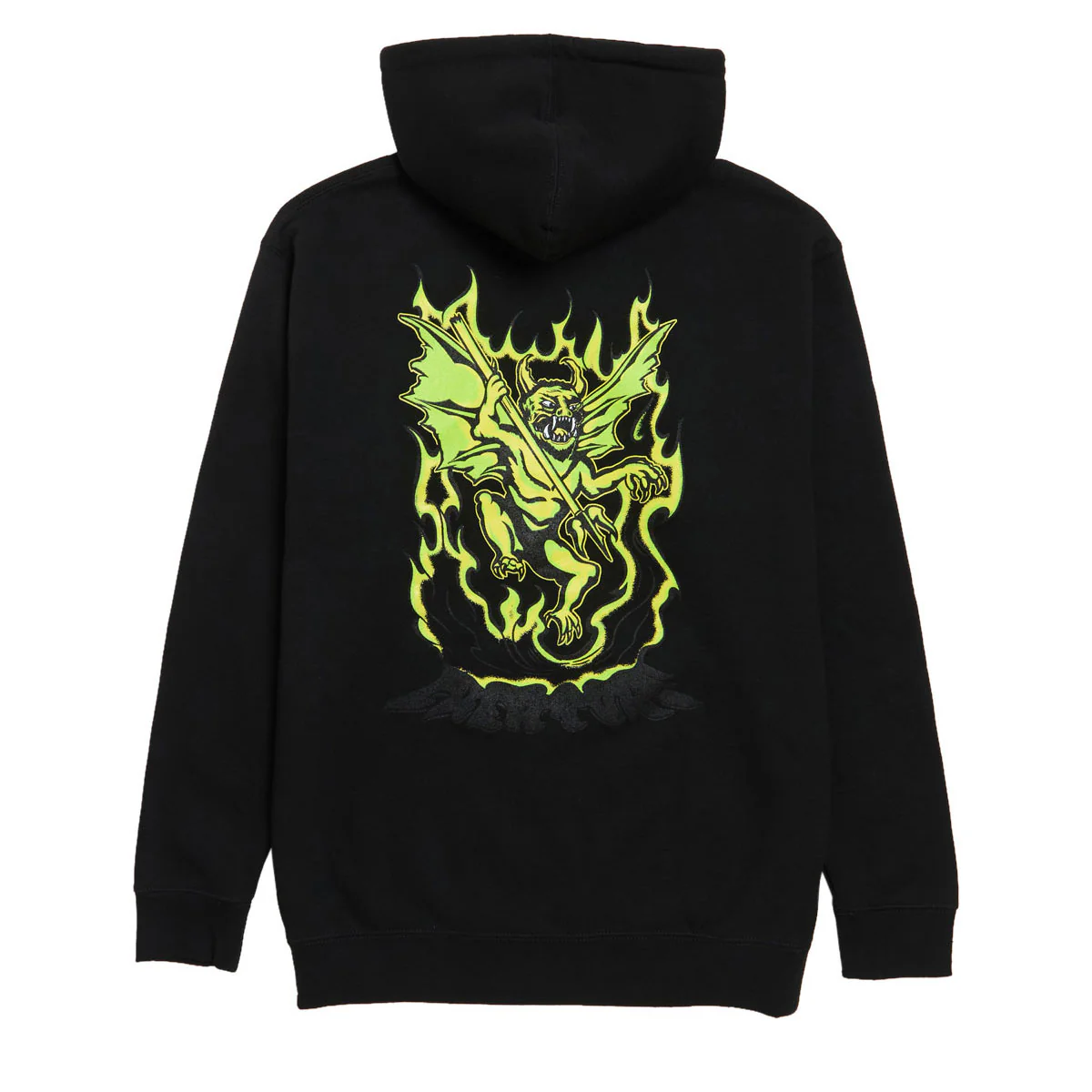 Creature Ghoul Hoodie - Black