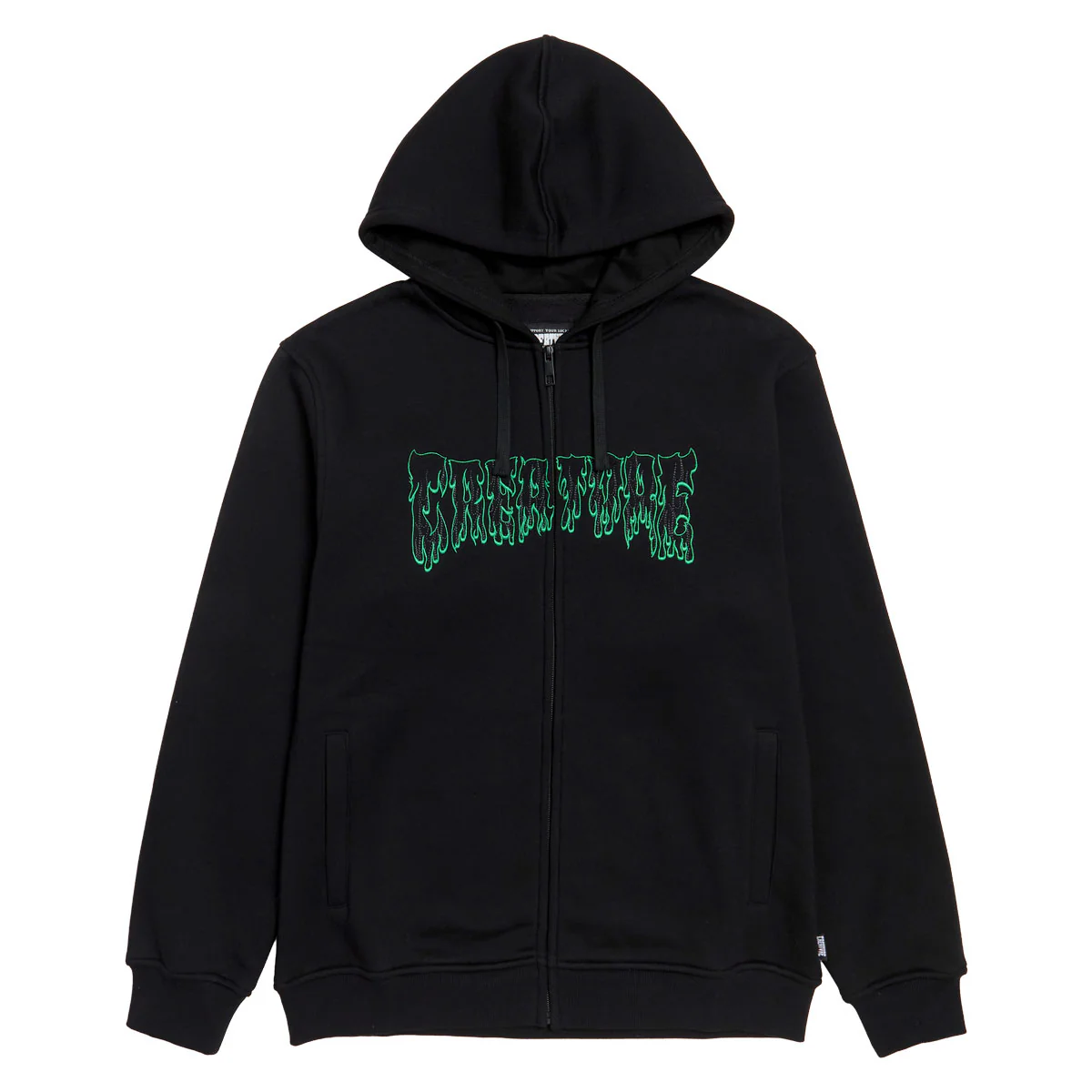 Creature Hesher Flame Zip Hoodie - Black