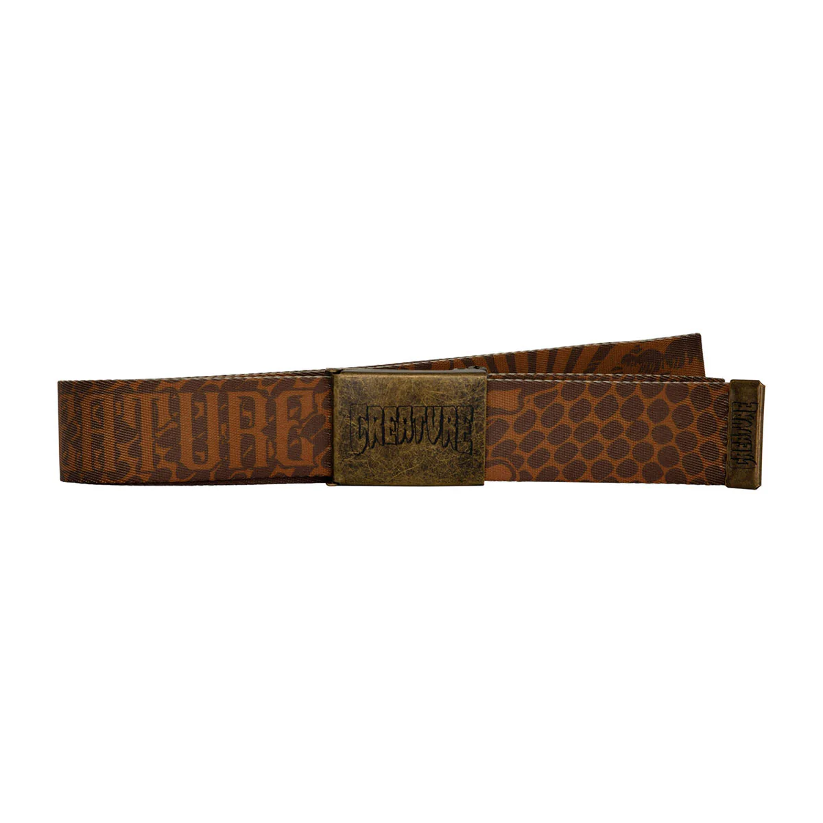 Creature High Country Web Belt - Brown