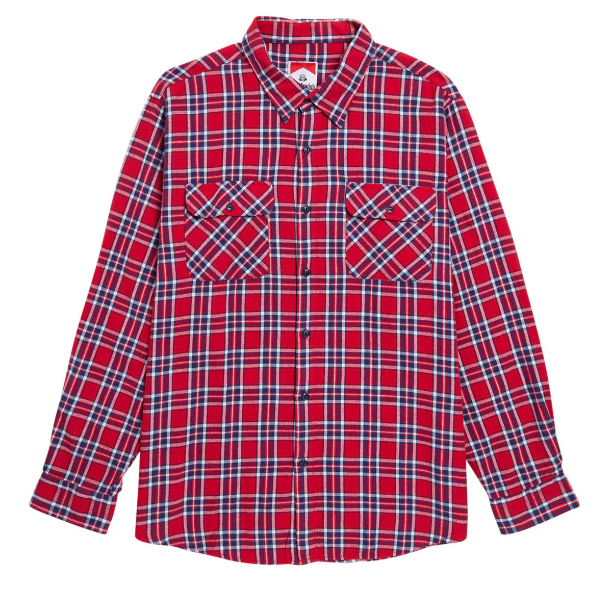 Deathwish Classic Flannel Shirt - Red/Blue
