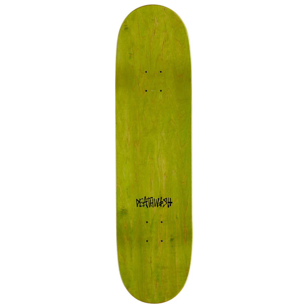 Deathwish Gang Spray Skateboard Complete - Black/White - 8.50" - Image 2