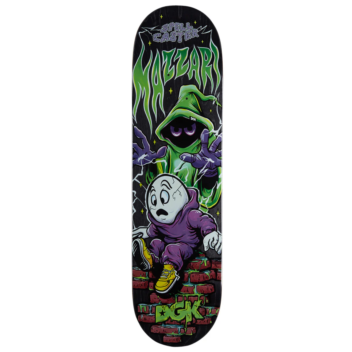 DGK Spellcaster Mazzari Skateboard Deck - 8.38"