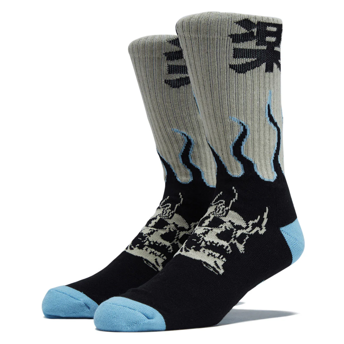DGK Vapors Crew Pair Of Socks - Multi