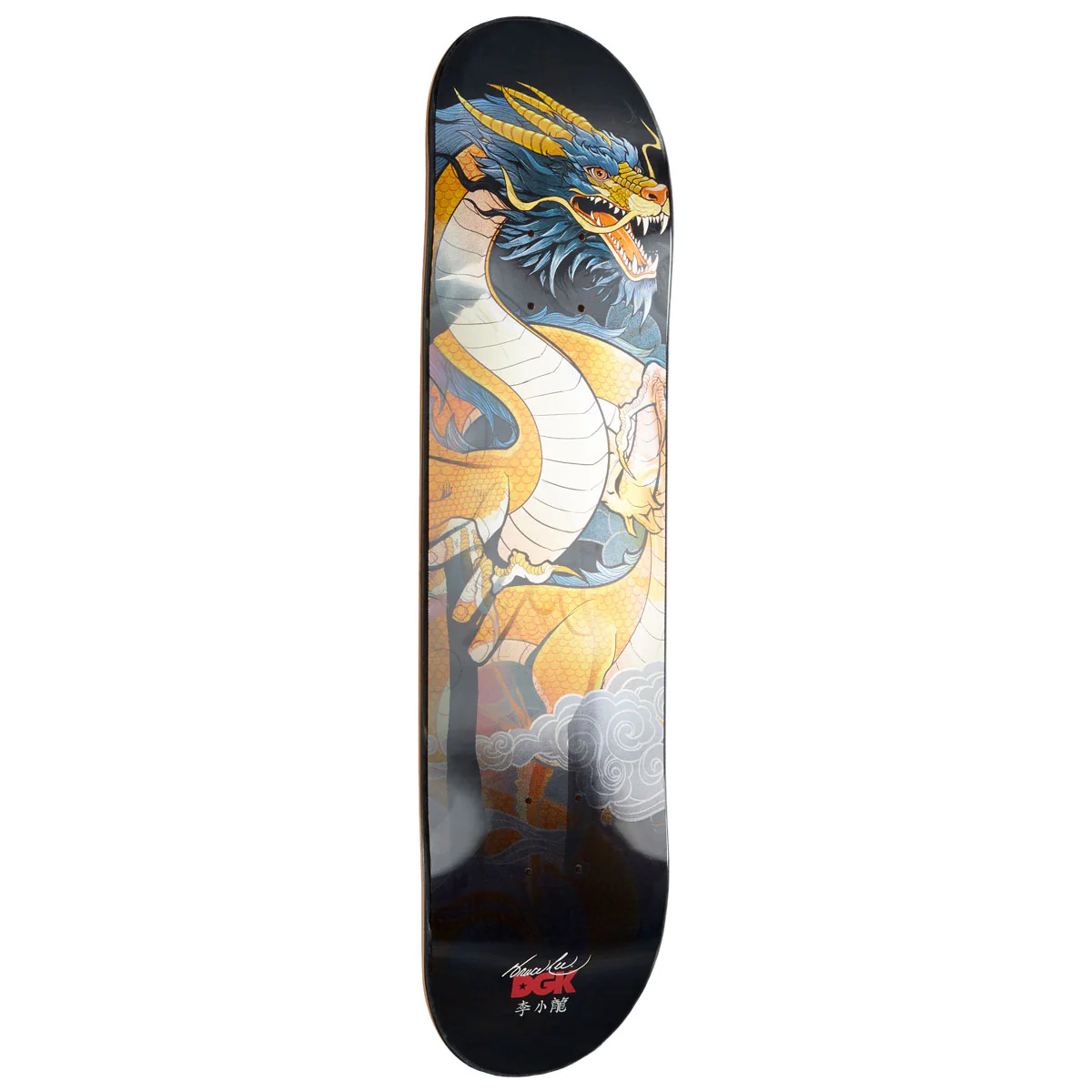 DGK x Bruce Lee Dragon Lenticular Skateboard Complete - 8.25" - Image 2