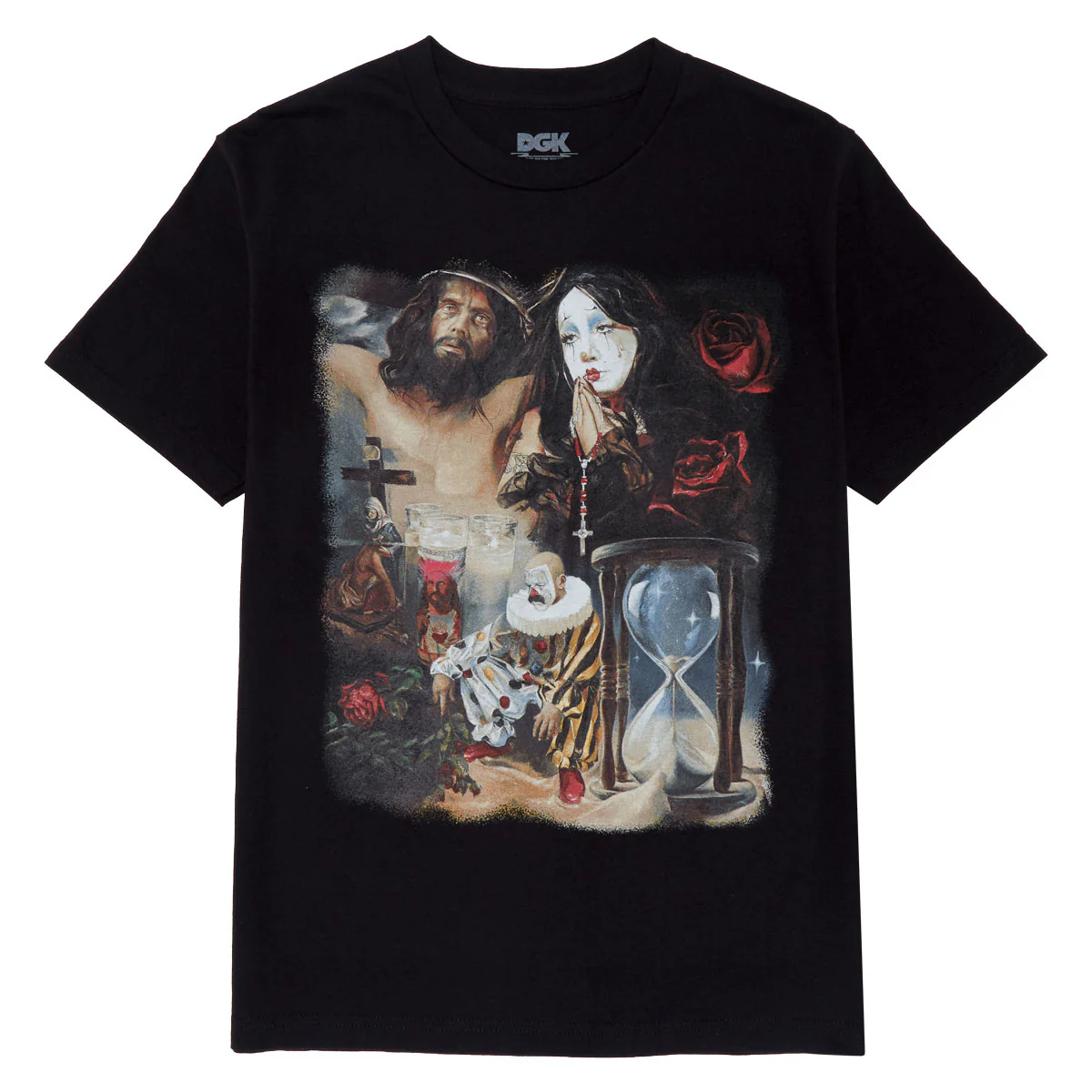 DGK x Godfitti No Llores T-Shirt - Black
