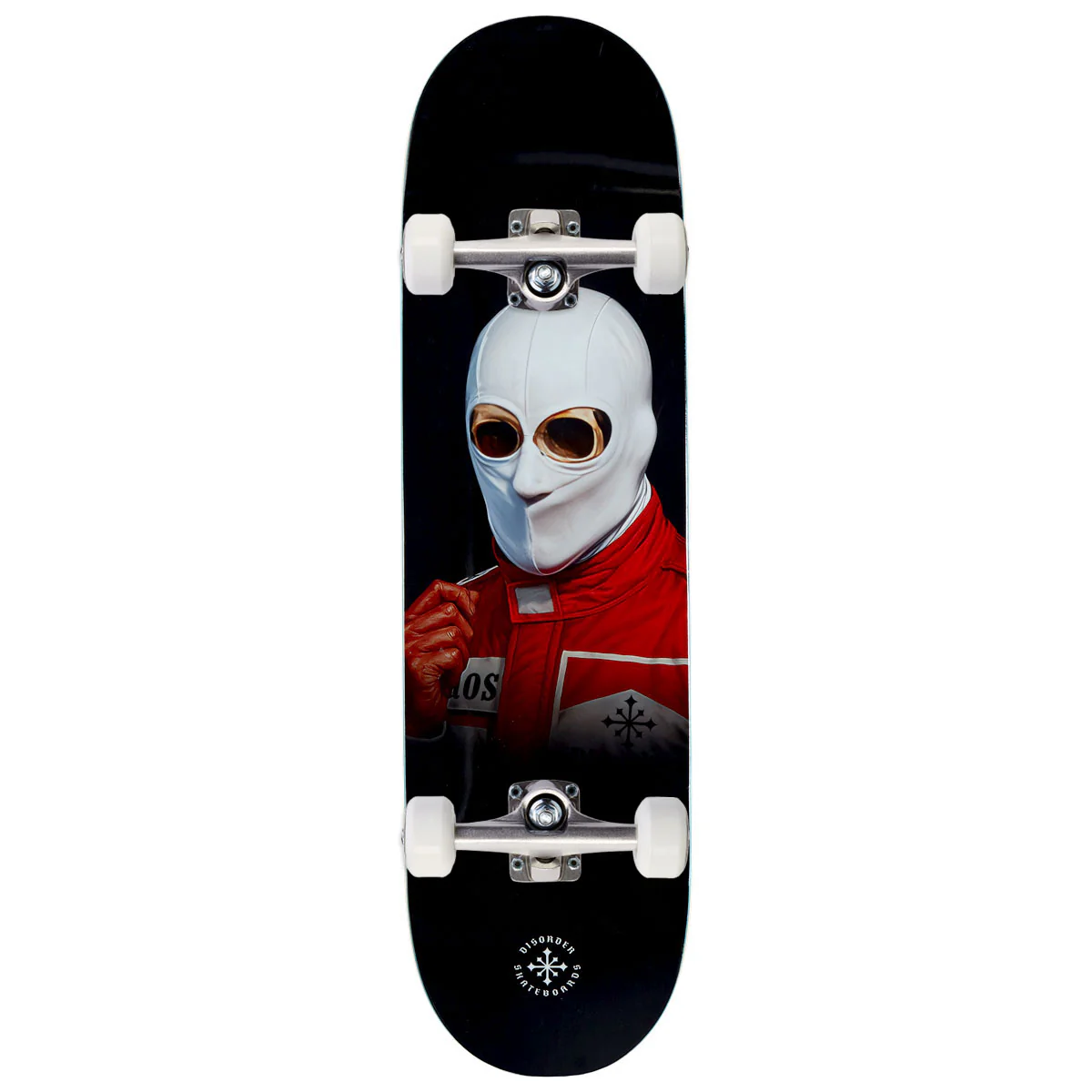 Disorder Racer Skateboard Complete - Black - 8.50"