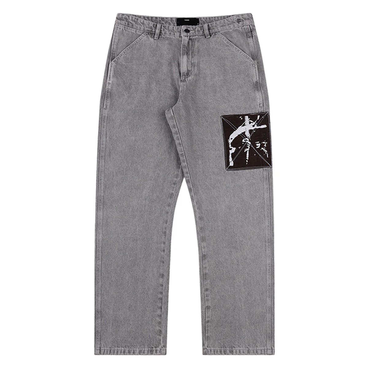 Former Distend Denim Jeans - Washed Grey