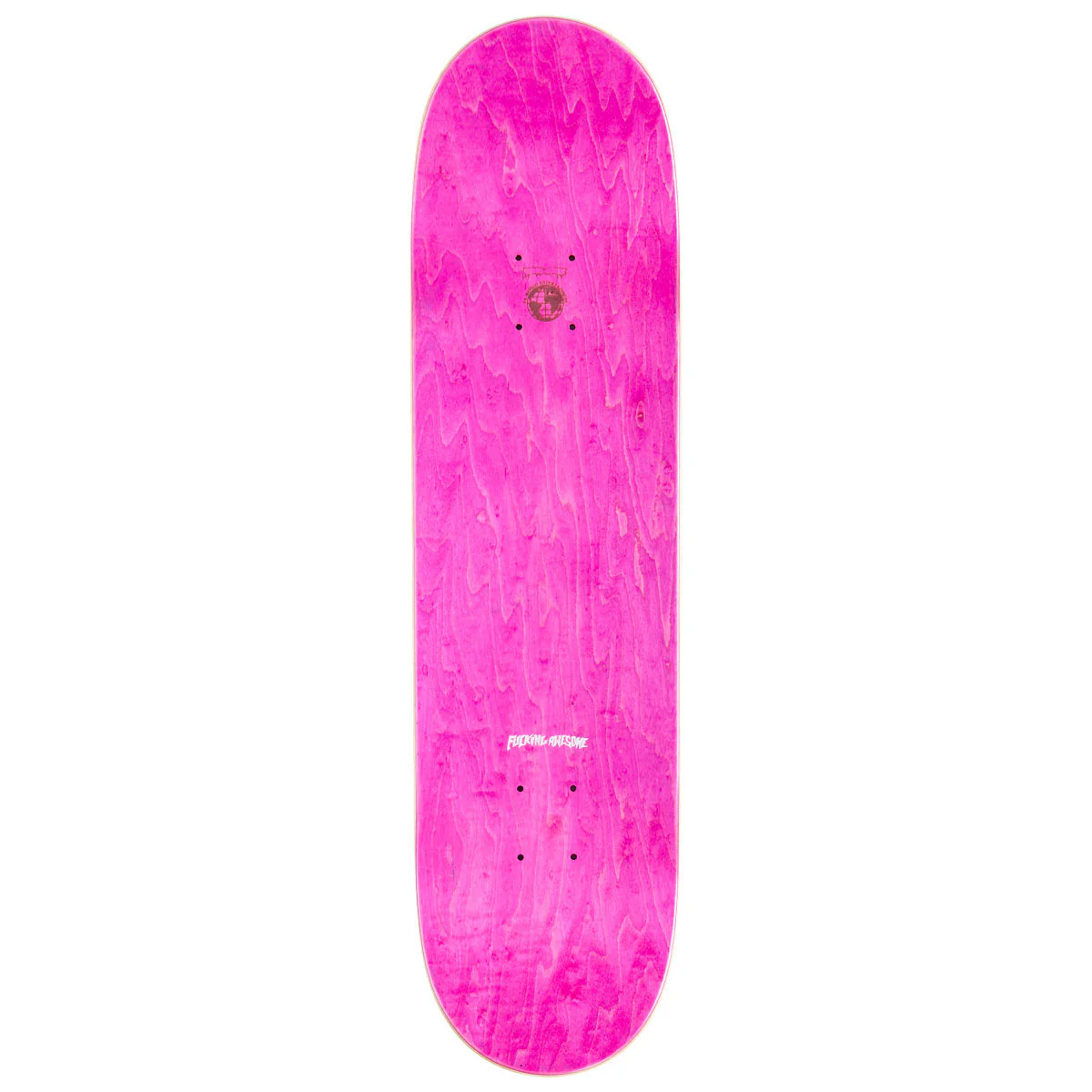 Fucking Awesome Embossed Color Skateboard Deck - Phantom Purple - 8.18" - Image 2