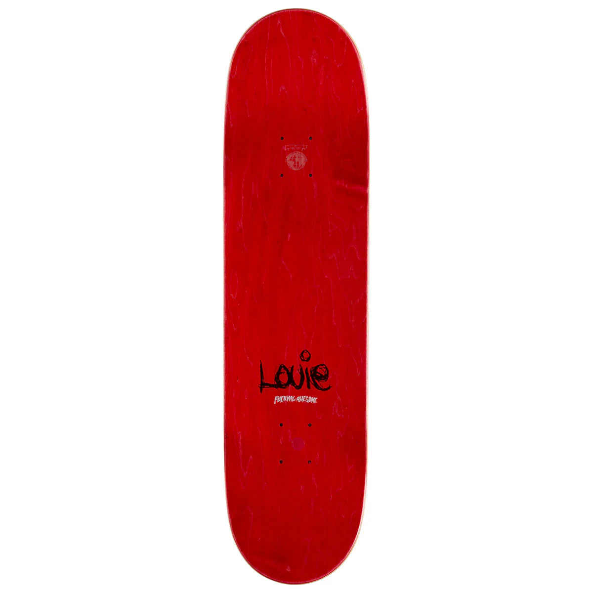 Fucking Awesome Louie 3D Frog Split Shape 2 Skateboard Deck - 8.25" - Image 2